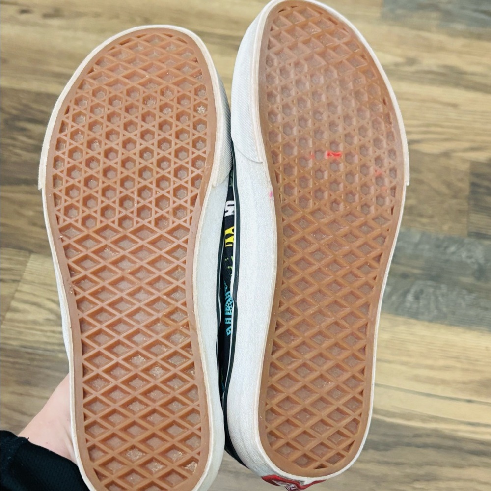 *Vans Off-the-Wall multi-logo sneakers 8.5 - Picture 6 of 7